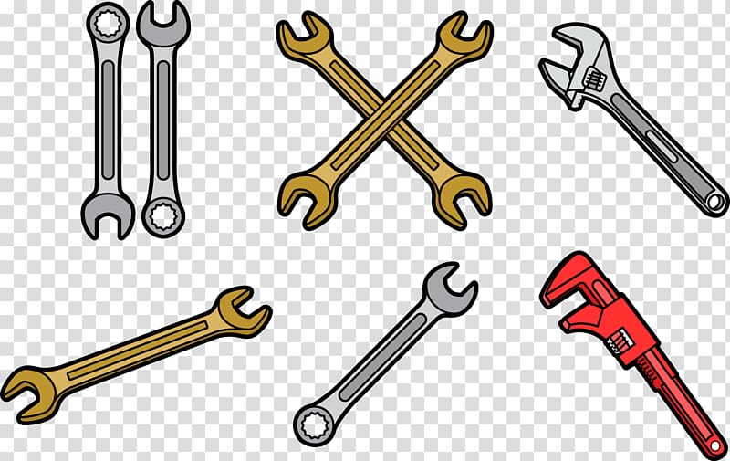 Monkey Wrench Euclidean , wrench transparent background PNG clipart