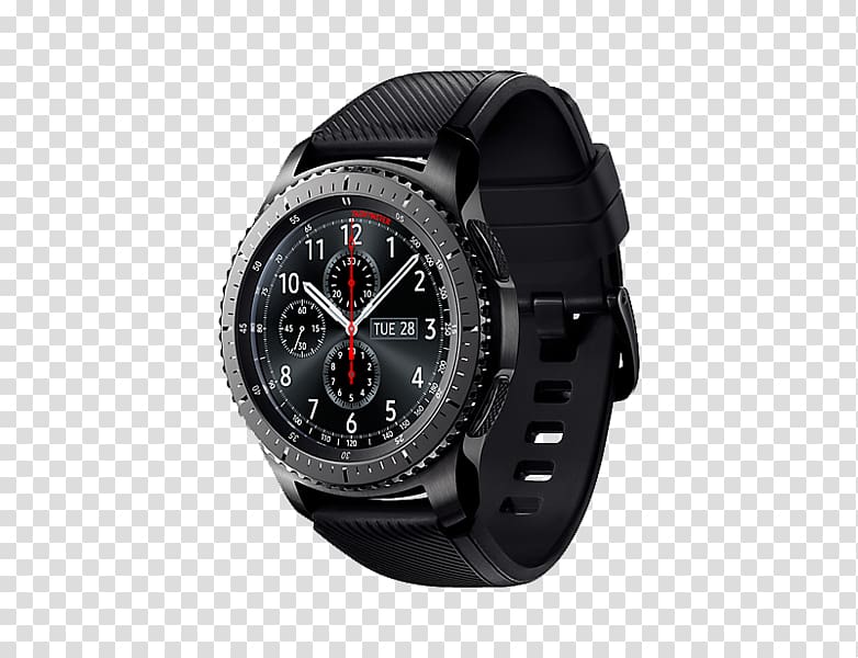 Samsung Galaxy Gear Samsung Gear S3 Smartwatch LTE, watch face transparent background PNG clipart