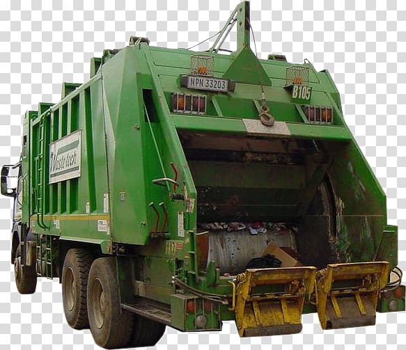 Garbage truck Waste Bin bag Motor vehicle, garbage trucks transparent background PNG clipart