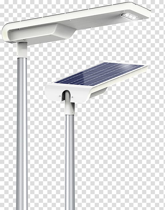 Solar street light Solar energy Light fixture, light transparent background PNG clipart