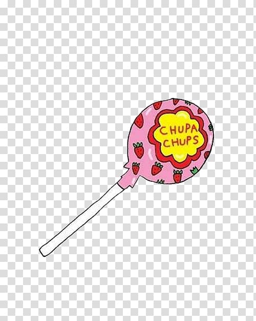 Lollipop Drawing Chupa Chups Candy, Pink lollipop transparent background PNG clipart
