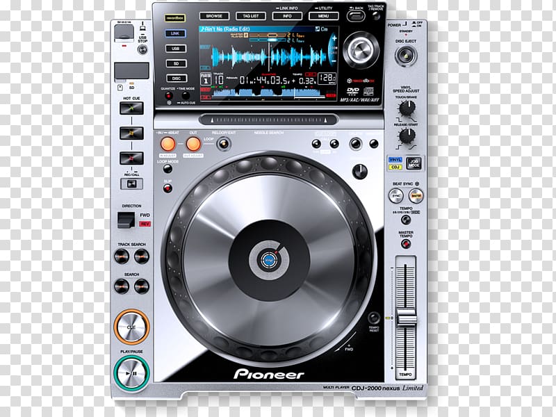 CDJ-2000 CDJ-900 Pioneer DJ Virtual DJ, Hot Cue transparent background PNG clipart