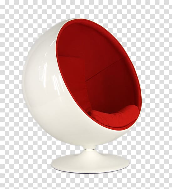 Eames Lounge Chair Egg Ball Chair Bubble Chair, Egg Chair transparent background PNG clipart