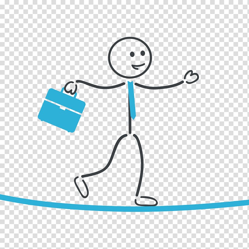 Walking Businessperson , Stickman child suitcase transparent background PNG clipart