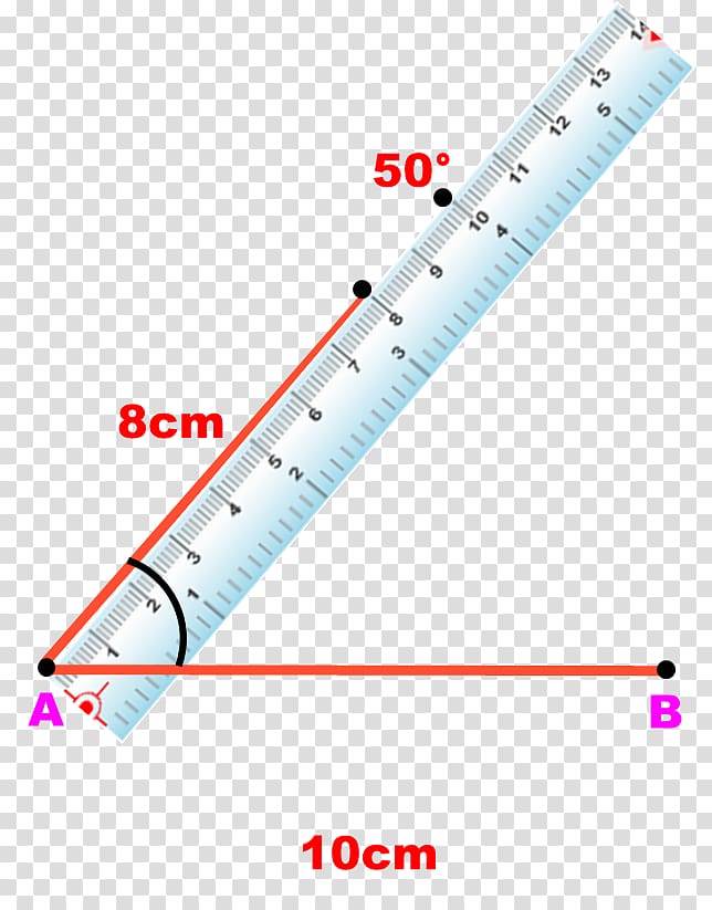 Triangle Line segment Geometry Centimeter, Angle transparent background PNG clipart