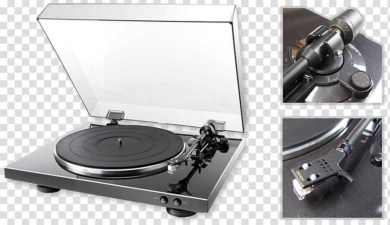 Denon DP-300F Phonograph record Turntable, Turntable transparent background PNG clipart