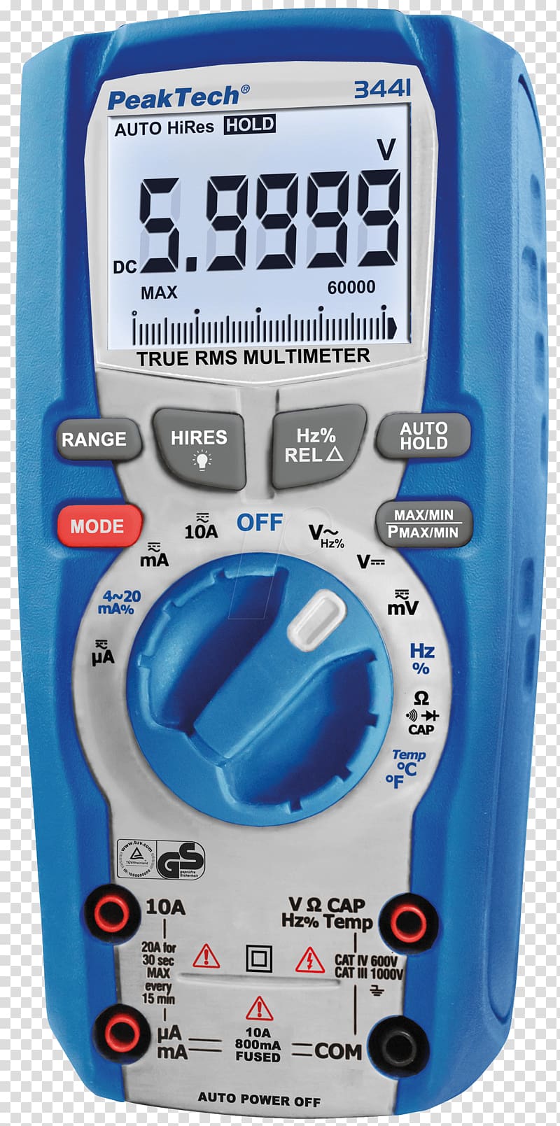 Digital Multimeter True RMS converter Measurement category Miernik cyfrowy, others transparent background PNG clipart