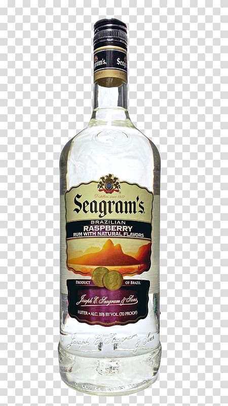 Liqueur Seagram Vodka Gin Distilled beverage, vodka transparent background PNG clipart
