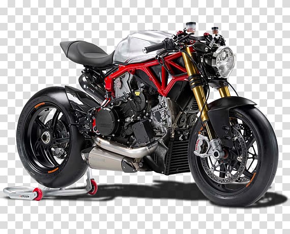 Car Café racer Motorcycle Ducati Streetfighter, car transparent background PNG clipart