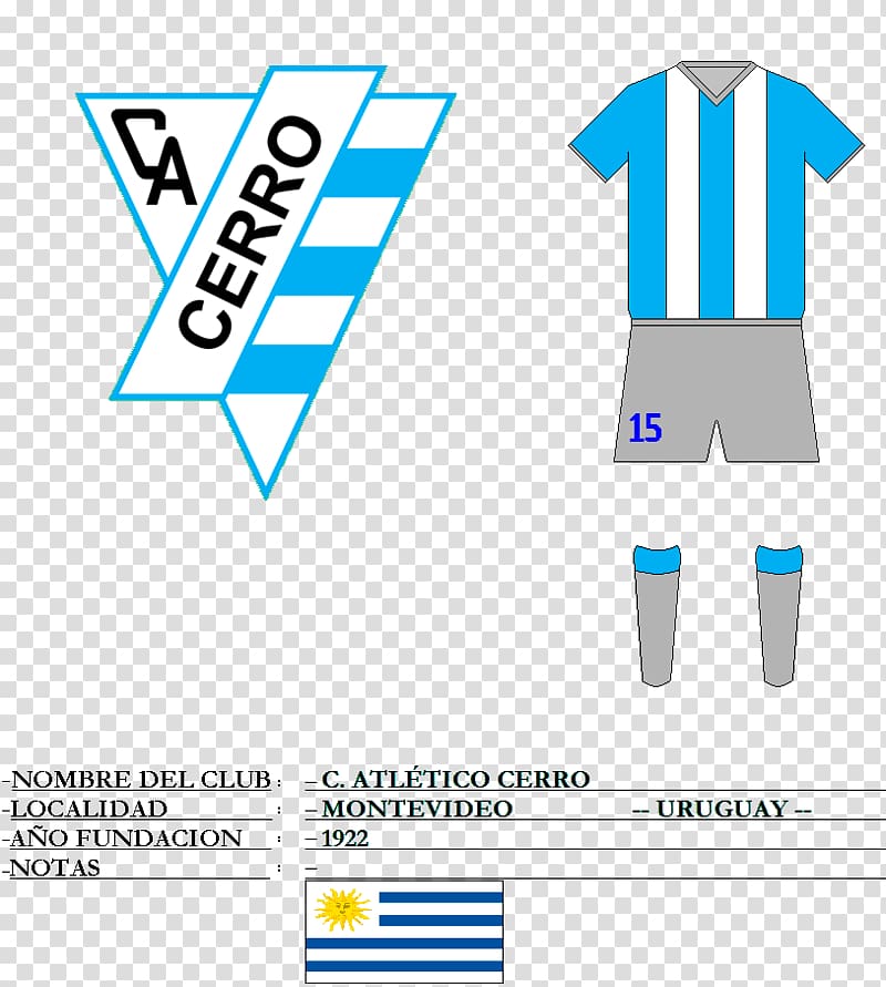 C.A. Cerro Club Atlético Torque Montevideo Wanderers F.C. Defensor Sporting Jersey, football transparent background PNG clipart