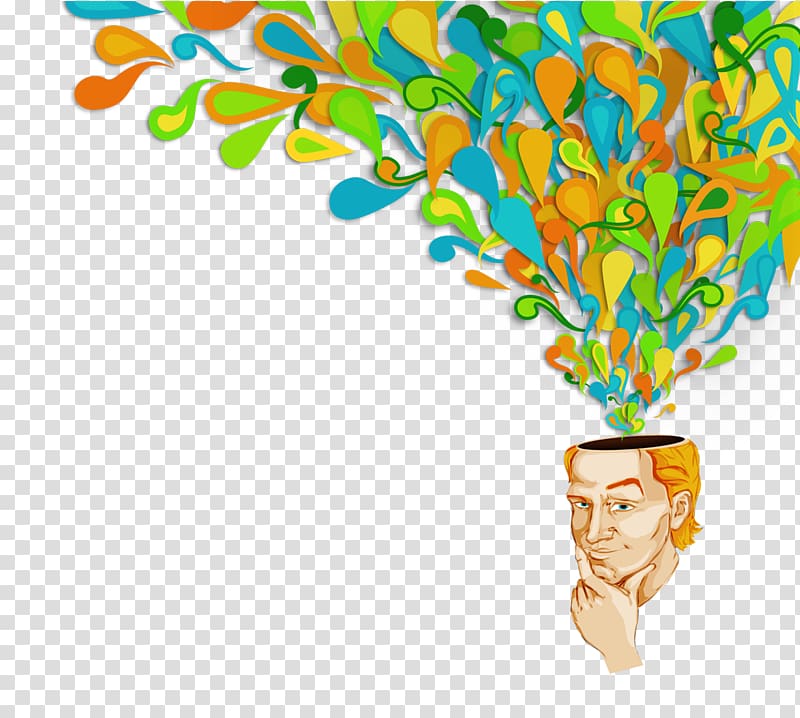 Creativity Microsoft PowerPoint, Creative mind mind map transparent background PNG clipart