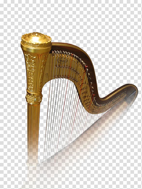 Harp Musical Instruments Psalm, harp transparent background PNG clipart