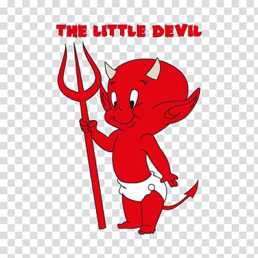 Hot Stuff the Little Devil , devil\'s town transparent background PNG clipart