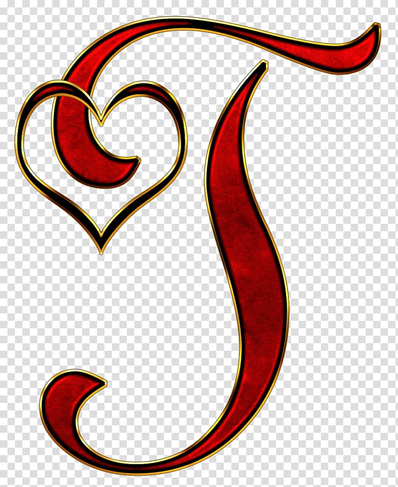 T calligraphy , Valentine Capital Letter T transparent background PNG clipart