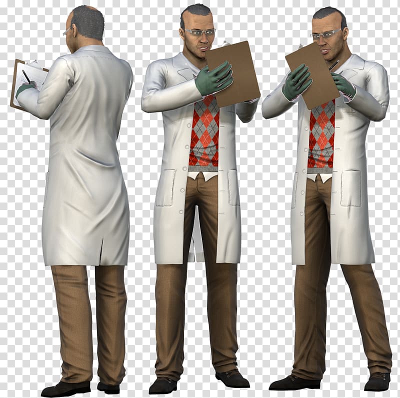 Costume Pornographic film, sciencetist transparent background PNG clipart