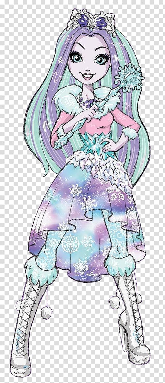 Ever After High Epic Winter: A Wicked Winter Epic Winter: Snow Day Doll Monster High, ever after high epic winter transparent background PNG clipart