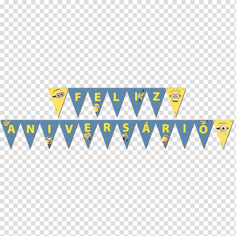 Birthday Paper Party Minions Carnival, Birthday transparent background PNG clipart