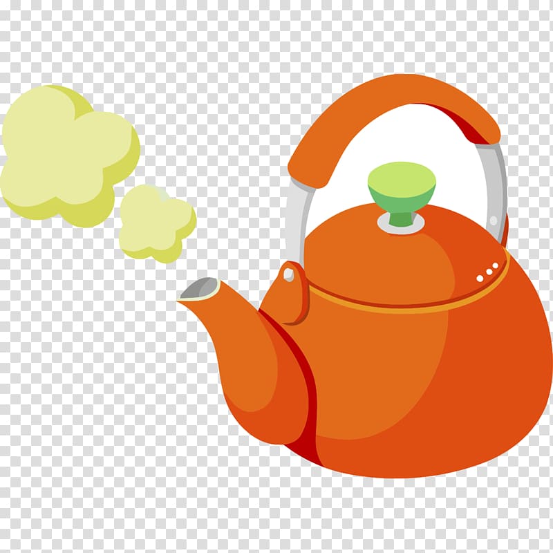 Kettle Teapot , A pot of boiling water transparent background PNG clipart