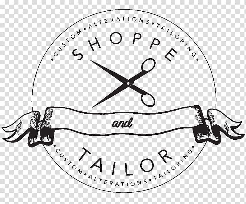 Shoppe and Tailor Clothing Boutique Fashion, Tailor logo transparent background PNG clipart