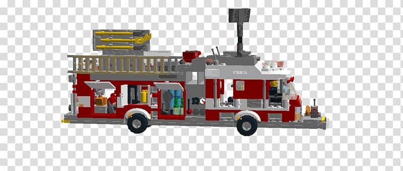 Fire department LEGO Motor vehicle Product, Ladder of Life Unit transparent background PNG clipart