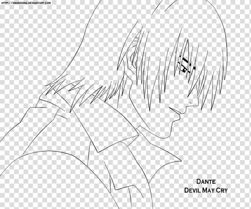 Line art /m/02csf Drawing Nose, dmc trish transparent background PNG clipart