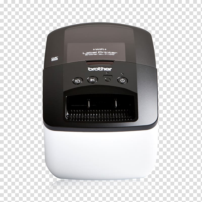 Label printer Brother QL-700 Brother QL-710, printer transparent background PNG clipart