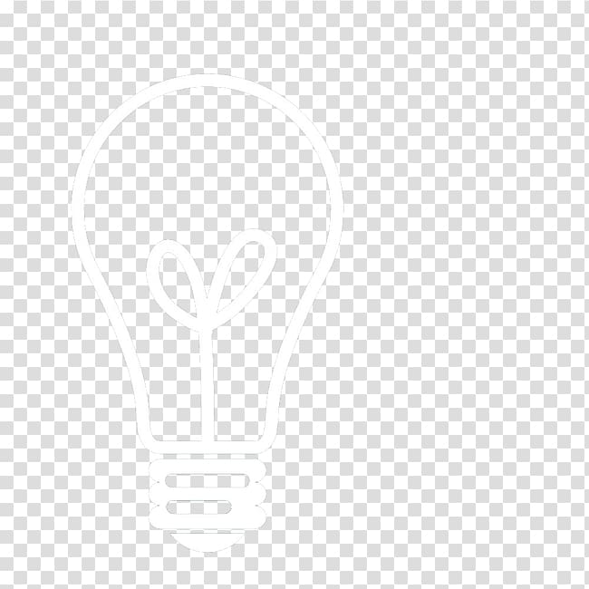 White Ink brush, light bulb transparent background PNG clipart