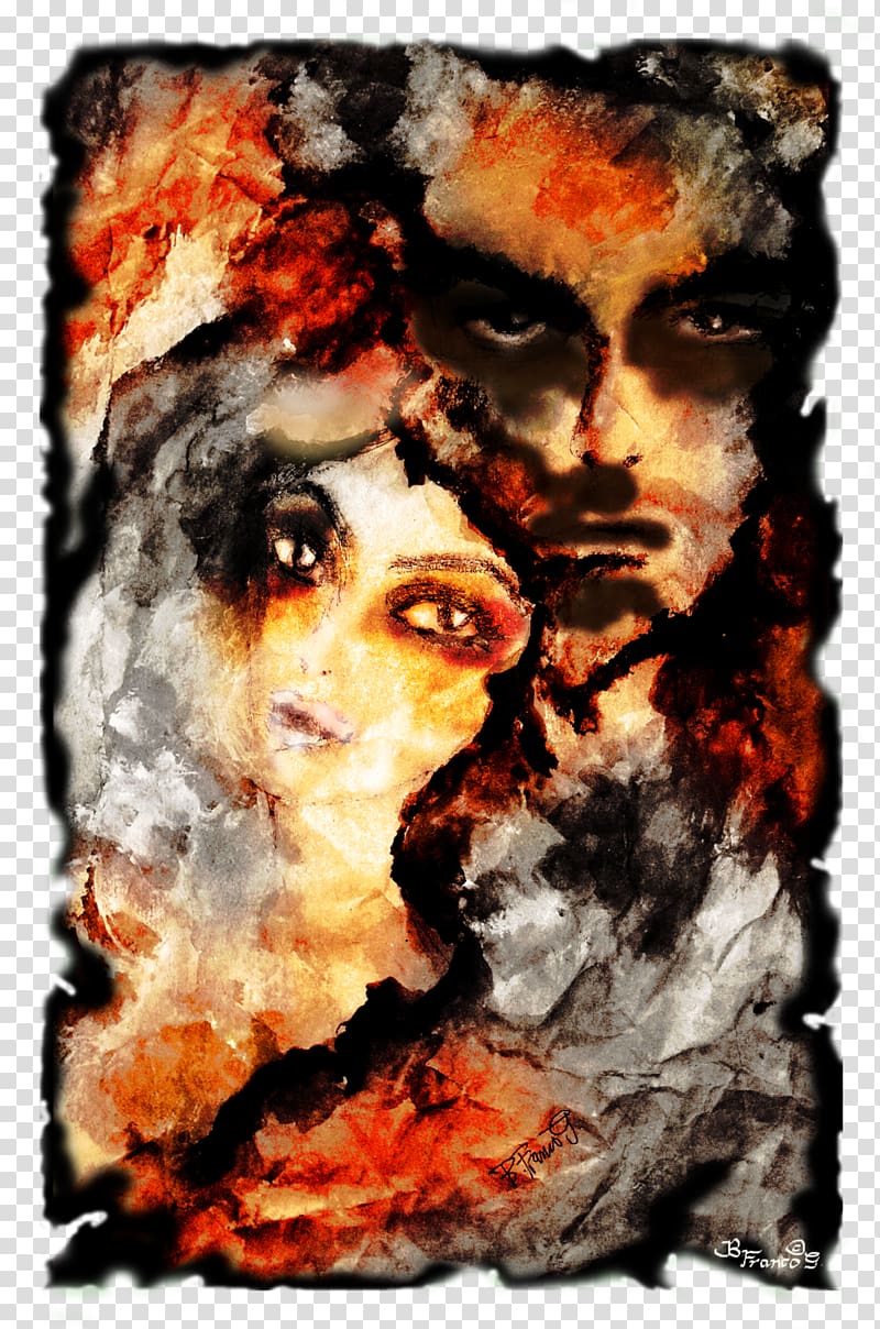 Portrait Watercolor painting Zombie, Timothy Dalton transparent background PNG clipart