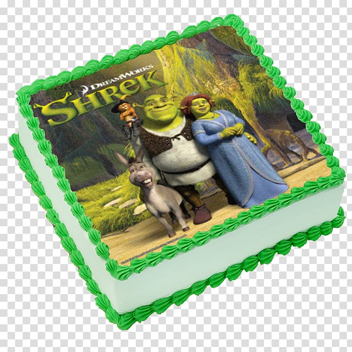 Birthday cake Donkey Princess Fiona Torte Shrek, donkey transparent background PNG clipart