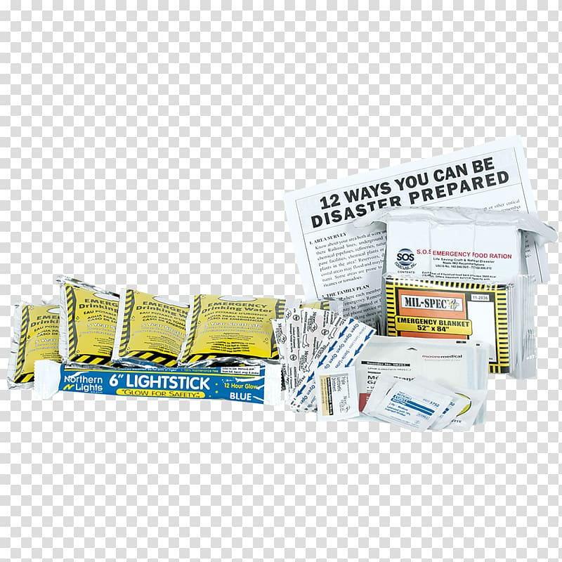 plastic Product, disaster preparedness emergency kit transparent background PNG clipart