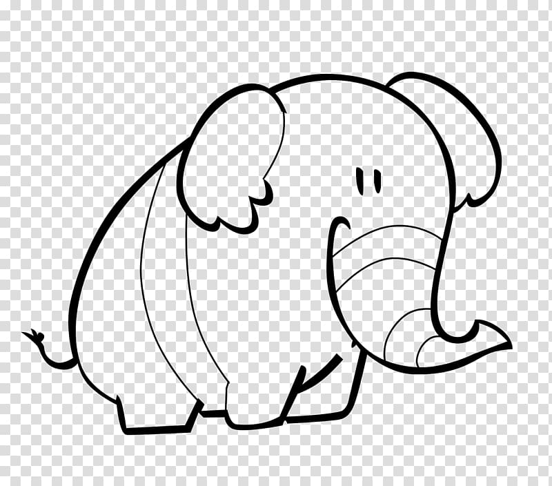 African elephant Jacarelvis Drawing, elefante transparent background PNG clipart