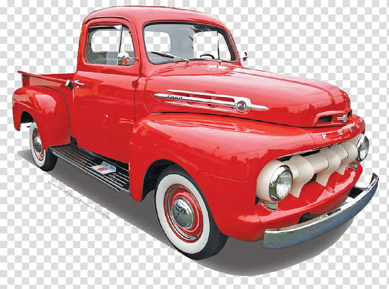 Classic car Pickup truck Thames Trader Ford, classic car transparent background PNG clipart