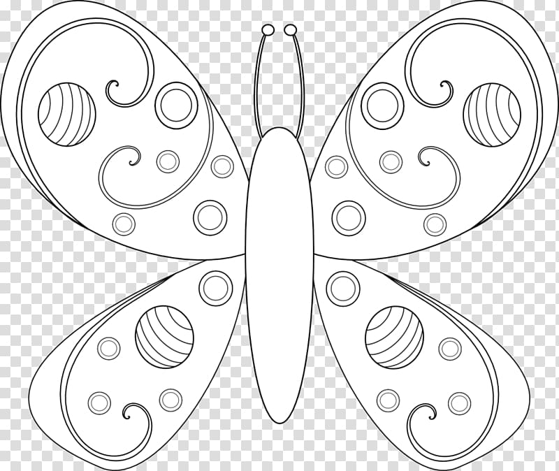 Butterfly Line art Drawing /m/02csf, Line butterfly transparent background PNG clipart