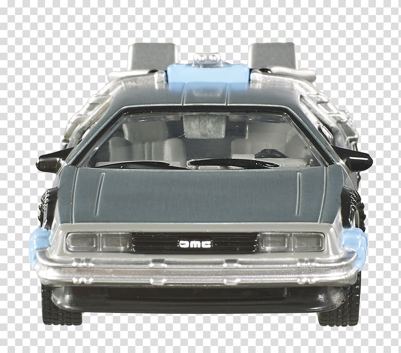 DeLorean DMC-12 Sports car DeLorean time machine Back to the Future, car transparent background PNG clipart