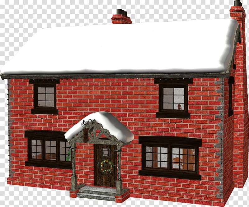 Snow House, snow transparent background PNG clipart