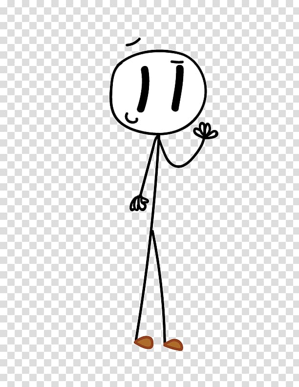 Stick Man Stick figure , Happy Stick Man transparent background PNG clipart