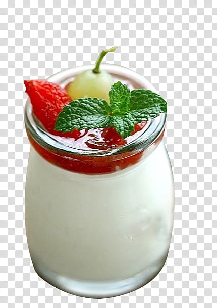 Juice Buttermilk Yogurt Panna cotta, Bottles of yogurt transparent background PNG clipart