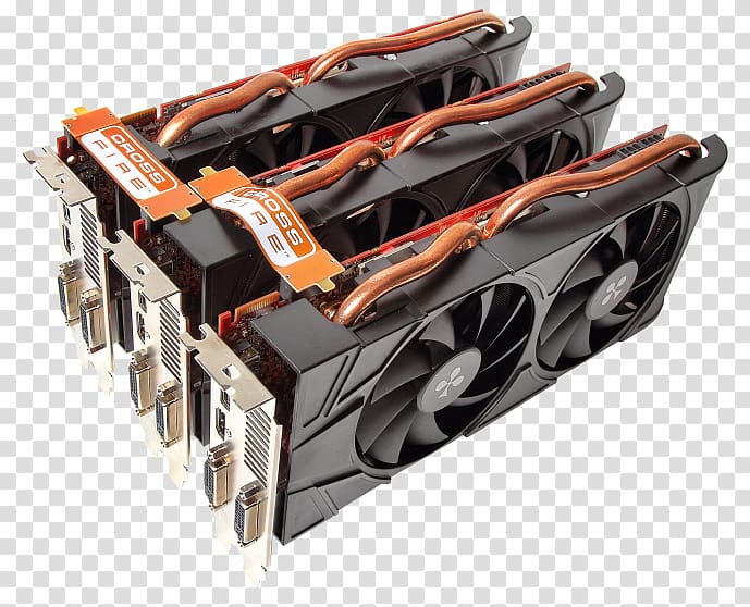 Graphics Cards & Video Adapters Computer System Cooling Parts Conventional PCI PCI Express, Computer transparent background PNG clipart