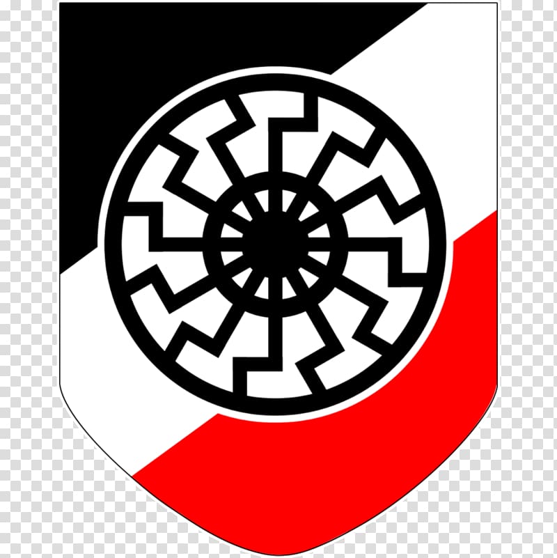 Black Sun Coming Race EasyRead Edition Germany Thule Society Symbol, symbol transparent background PNG clipart