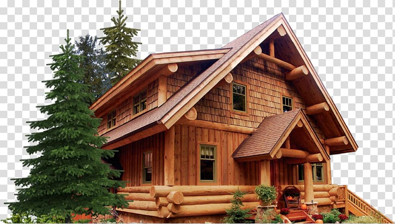Log house Timber framing Log cabin Lumber, house transparent background PNG clipart