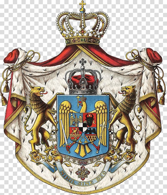 Kingdom of Romania Romanian royal family Coat of arms, Carol I Of Romania transparent background PNG clipart