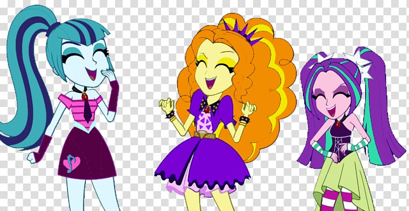 The Dazzlings My Little Pony Art Under Our Spell, dazzling transparent background PNG clipart