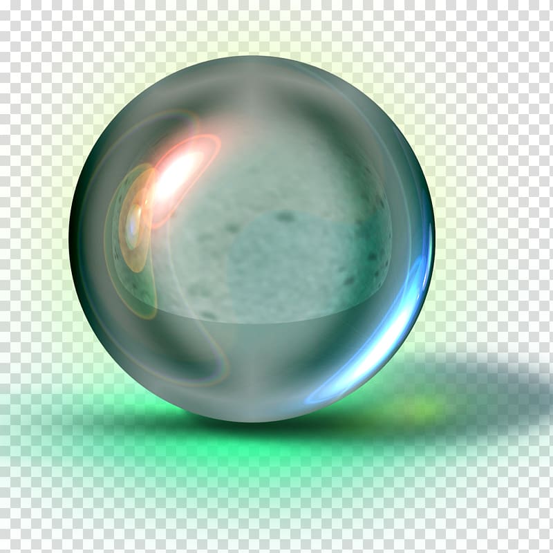 blue and green marble ball illustration, Transparency and translucency Glass Ball Computer file, Beautifully glass balls transparent background PNG clipart