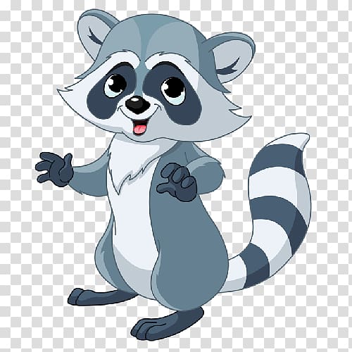 Raccoon Drawing Cartoon, raccoon transparent background PNG clipart