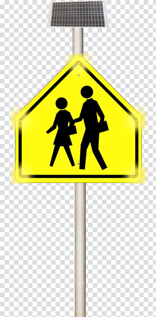 Pedestrian crossing School zone Sign, others transparent background PNG clipart