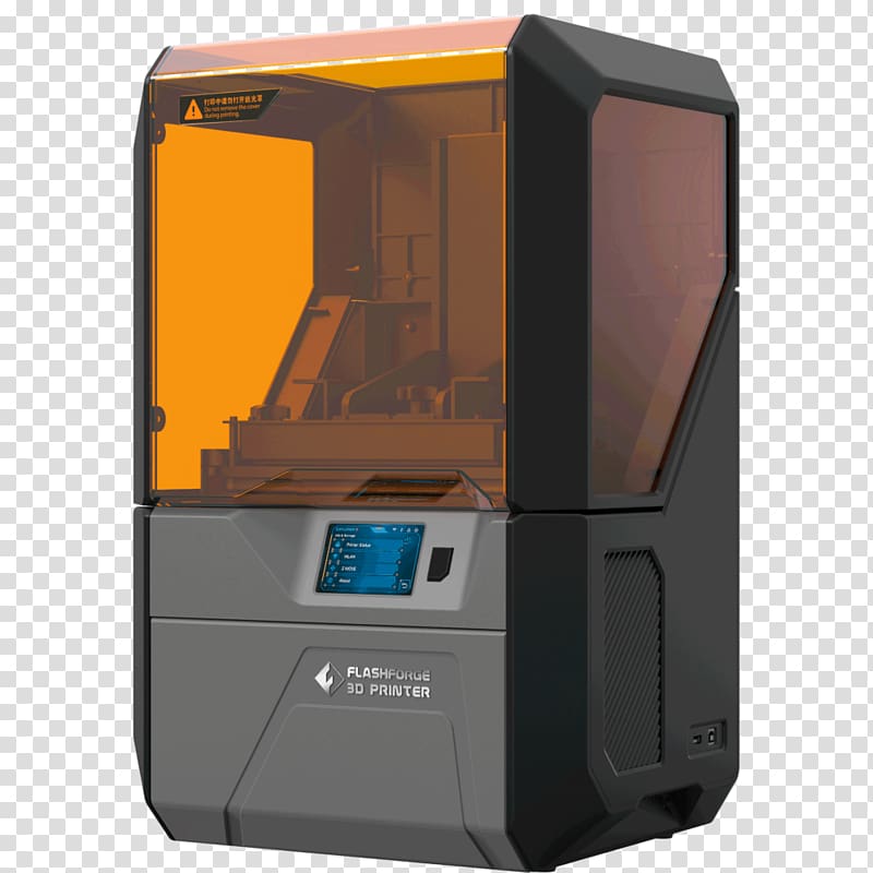 3D printing Digital Light Processing Manufacturing Stereolithography, printer transparent background PNG clipart