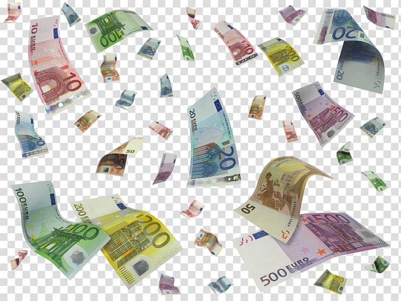 Euro Money, euro transparent background PNG clipart