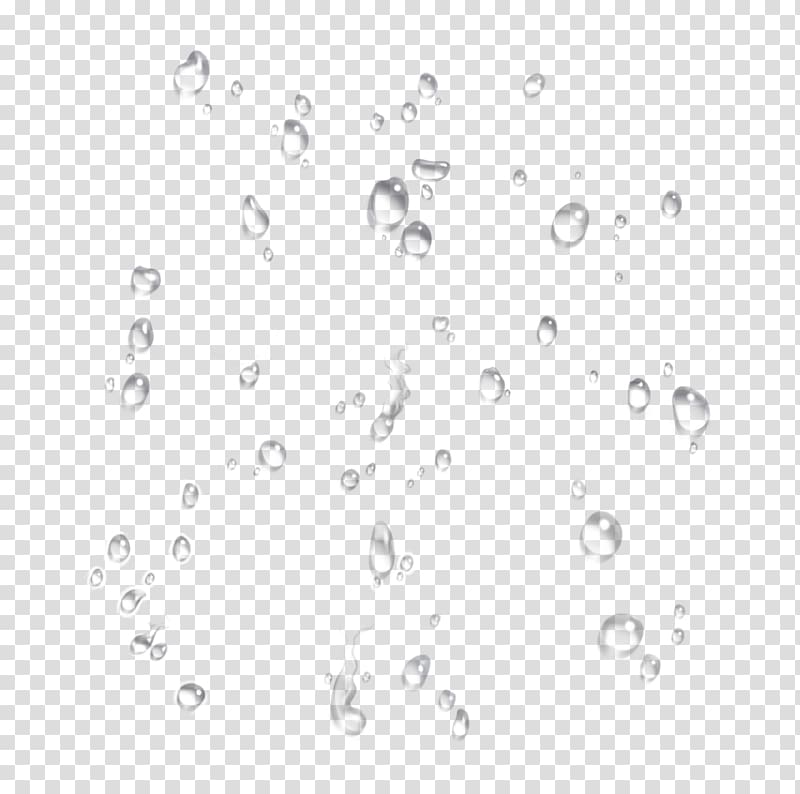 water droplets, Line Black and white Point Angle, Water Drop transparent background PNG clipart