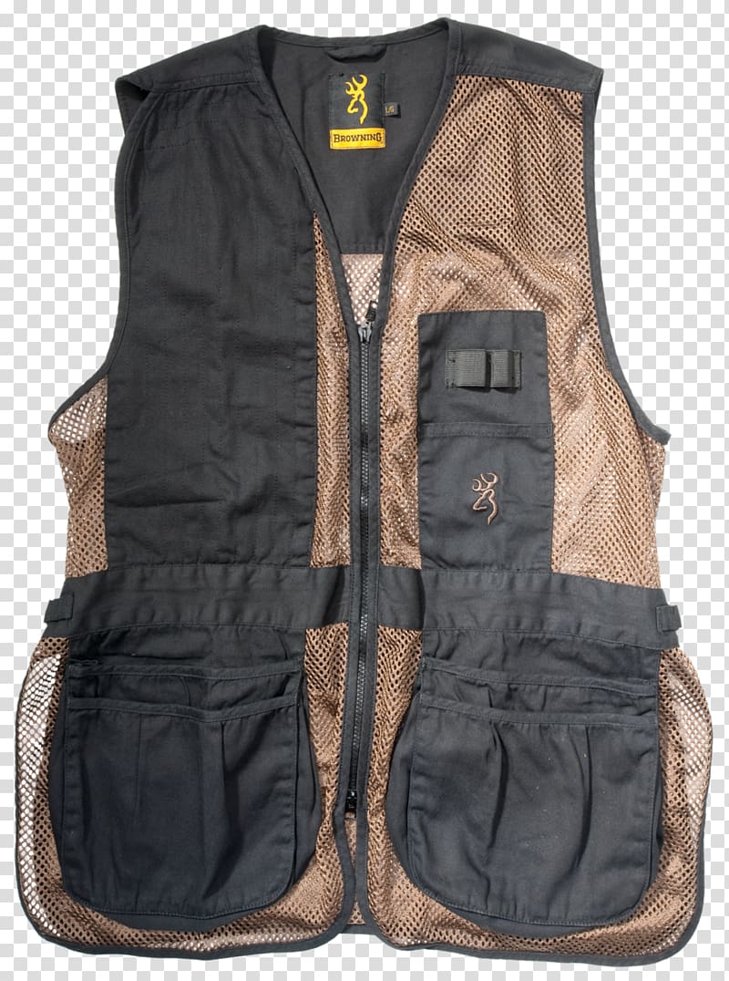 Browning Arms Company Hunting Beretta Silver Pigeon Waistcoat Browning BAR, safety vest transparent background PNG clipart