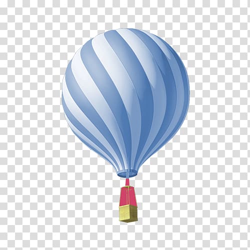 Hot air ballooning Airplane Blue, Mid-HD multi-layer material,hot air balloon transparent background PNG clipart
